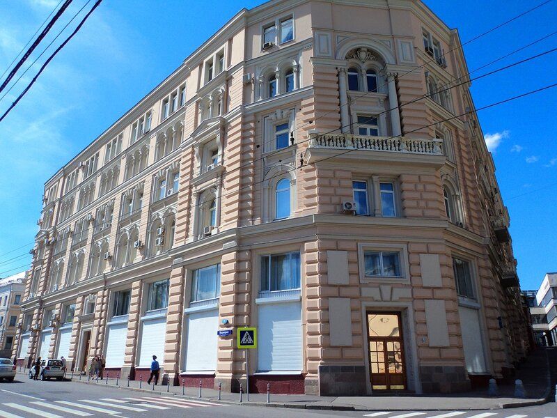г. Москва, ул.Варварка, 9. Здание, где в начале 1920- х годов располагался Всероссийский текстильный синдикат.